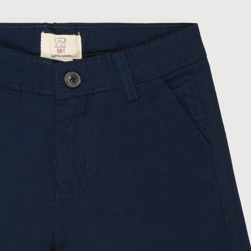 Imported Cotton Voyager Short (Navy Blue)