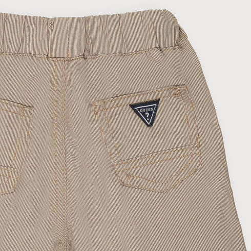 Imported Textured Cotton Short (Sand Beige)