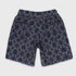 Floral Cotton Short (Grey-Blue)