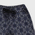 Floral Cotton Short (Grey-Blue)