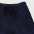 Floral Cotton Short (Dark Blue)