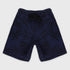 Floral Cotton Short (Dark Blue)
