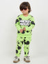 Smiley Mickey Fleece Suit (Zesty Green)
