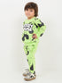 Smiley Mickey Fleece Suit (Zesty Green)