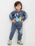 Dreamy Bluey Fleece Suit (Space Blue)