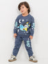 Dreamy Bluey Fleece Suit (Space Blue)