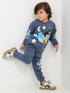 Dreamy Bluey Fleece Suit (Space Blue)