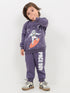 Space Boy Fleece Suit (Night Sky Gray)