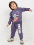 Space Boy Fleece Suit (Night Sky Gray)