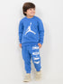 Jordan Air Fleece Suit (Denim Blue)