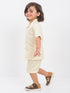 Patterned Irish Cotton Short Set (Butter Glow)