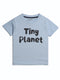 Tiny Planet Premium Cotton Tee (Blue-Grey)