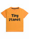 Tiny Planet Premium Cotton Tee (Orange)