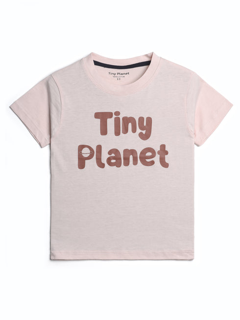 Tiny Planet Premium Cotton Tee (Ivory)