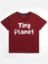 Tiny Planet Premium Cotton Tee (Maroon)