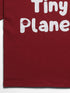 Tiny Planet Premium Cotton Tee (Maroon)