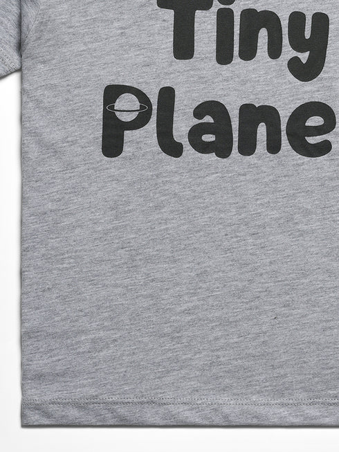 Tiny Planet Premium Cotton Tee (Grey)