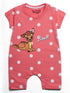 Bambi Themed Cotton Romper (Pink)