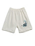 New Born Gentle Giraffe Cotton Short Set (Vanilla Mist)