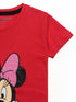 Minnie Themed Cotton Trouser Set (Red)