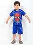 The Spidey Adventure Cotton Short Set (Royal Blue)