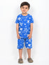 The Sky Explorer Cotton Short Set (Aero Blue)