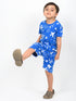 The Sky Explorer Cotton Short Set (Aero Blue)