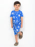 The Sky Explorer Cotton Short Set (Aero Blue)