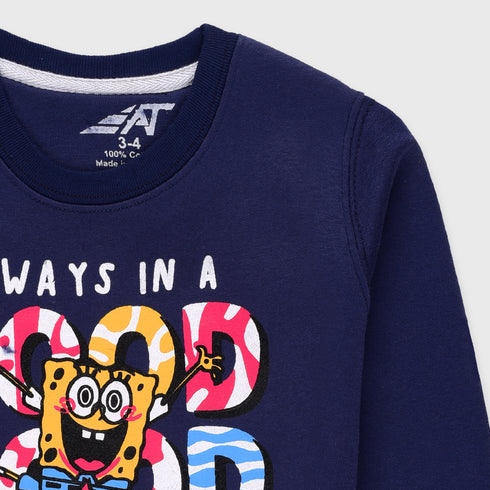 Cool Mood Fleece Tracksuit (Navy)