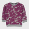 Fleece Tie & Die Sweatshirt (Purple)