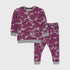 Tie & Die Fleece Tracksuit (Purple-Grey)