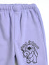Stitch Printed Fleece Suit (Lilac)