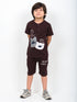The Kind Planet Cotton Short Set (Cocoa Brown)