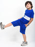 Dolphin Dash Cotton Short Set (Pacific Blue)