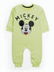 Mickey Printed Fleece Sleepsuit (Yellow)