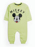 Mickey Printed Fleece Sleepsuit (Yellow)