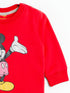 Mickey Printed Fleece Sleepsuit (Red)