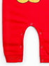 Mickey Printed Fleece Sleepsuit (Red)