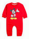Mickey Printed Fleece Sleepsuit (Red)