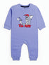 Tom & Jerry Fleece Sleepsuit (Blue)