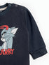 Tom & Jerry Fleece Sleepsuit (Black)