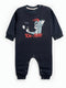 Tom & Jerry Fleece Sleepsuit (Black)