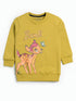 Bambi Printed Fleece Suit (Green)