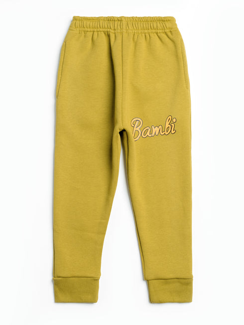 Bambi Printed Fleece Suit (Green)