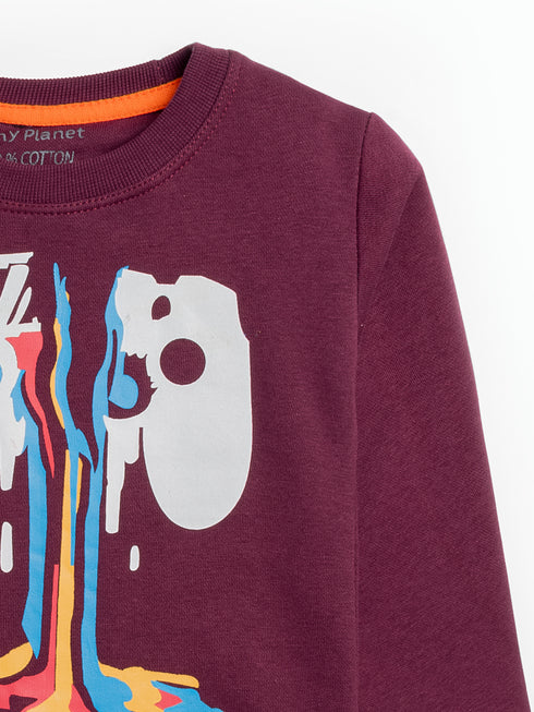 Melting Controller Fleece Suit (Maroon)