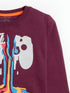 Melting Controller Fleece Suit (Maroon)