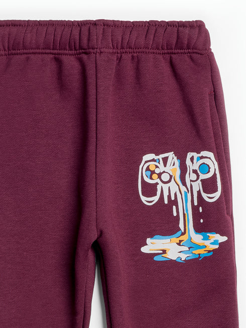 Melting Controller Fleece Suit (Maroon)