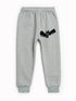 Bats Allover Printed Fleece Suit (Grey)