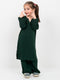 Evergreen Comfort Imported Linen Set (Deep Green)