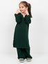 Evergreen Comfort Imported Linen Set (Deep Green)